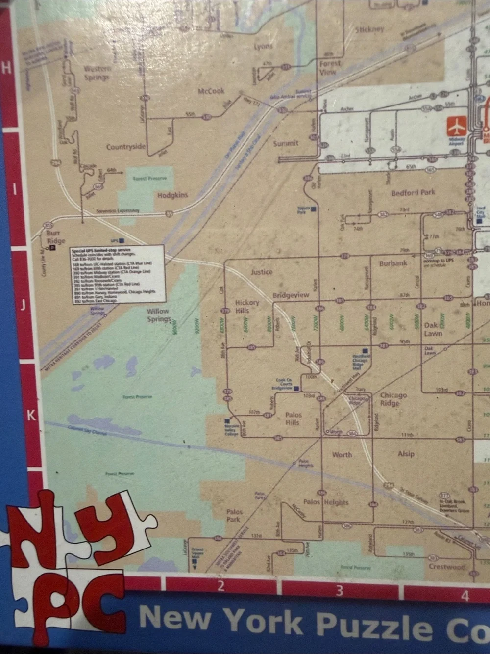 Chicago Map Puzzle